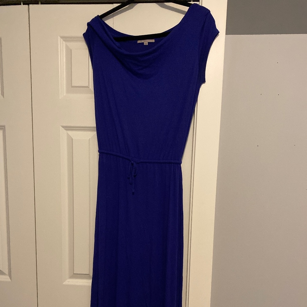 Gap XS Blue Maxi Dress